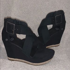 UGG Calla Wedge Sandals